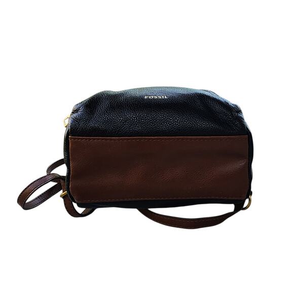 Fossil Felicity Color Block Leather Mini Backpack - Picture 11 of 13